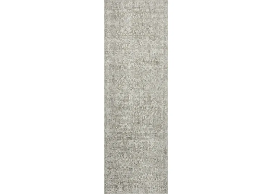 Honora Grey/Beige 2'7" x 10'0" Runner Rug by Amber Lewis x Loloi