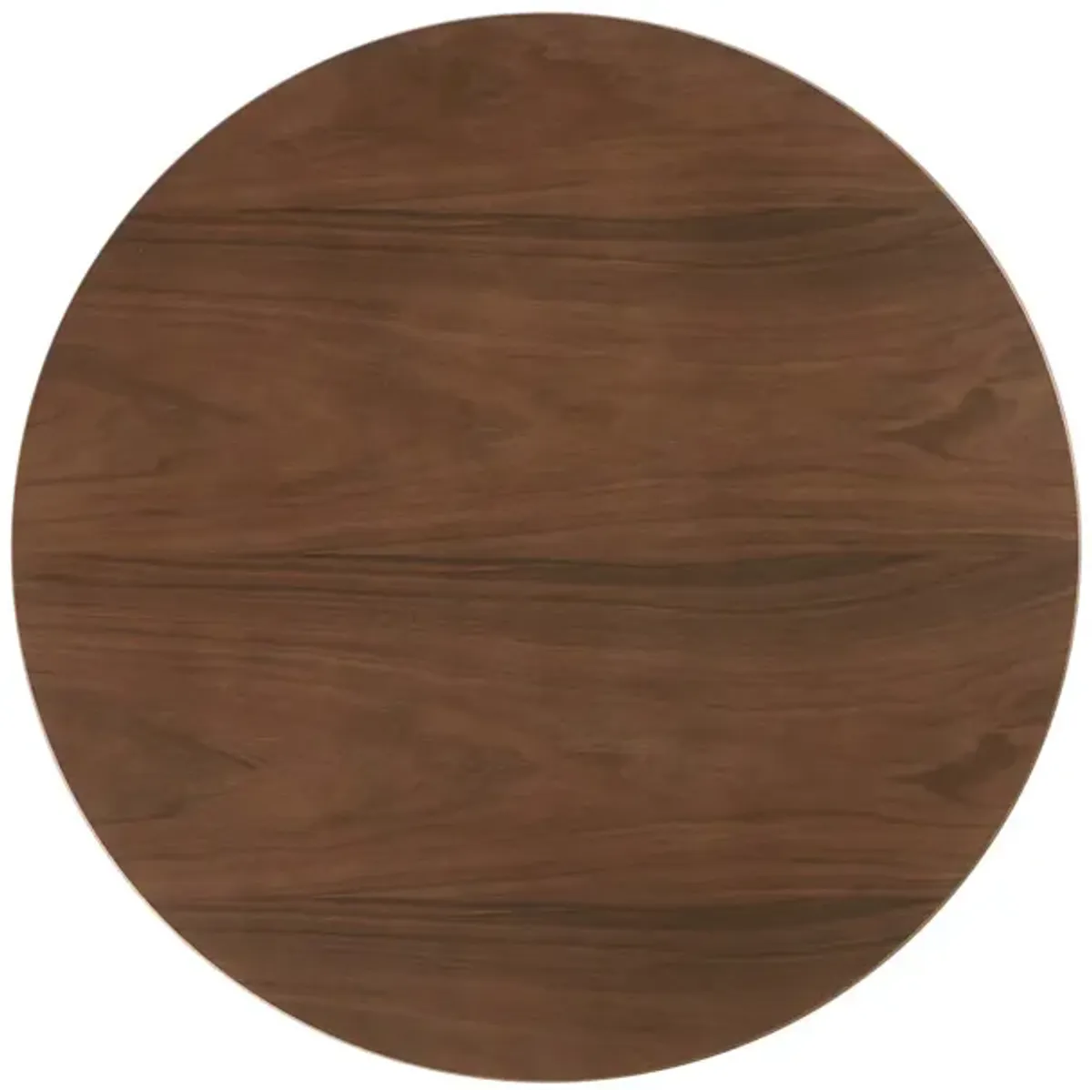 Modway - Lippa 36" Round Walnut Dining Table Walnut