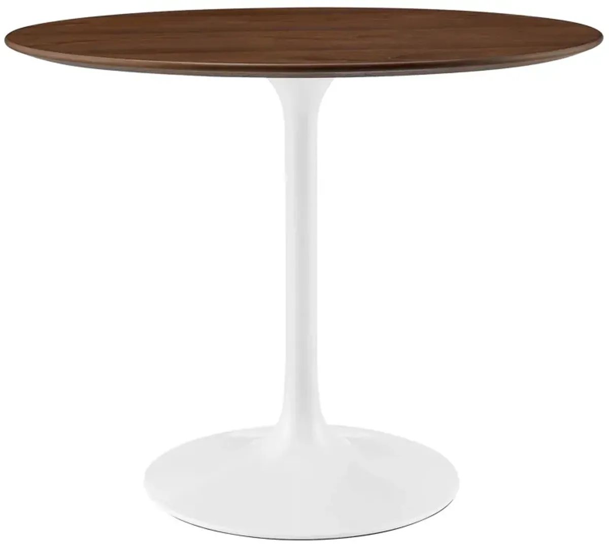 Modway - Lippa 36" Round Walnut Dining Table Walnut