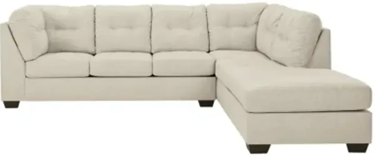 Falkirk 2-Piece Sectional with Right Arm Facing Chaise