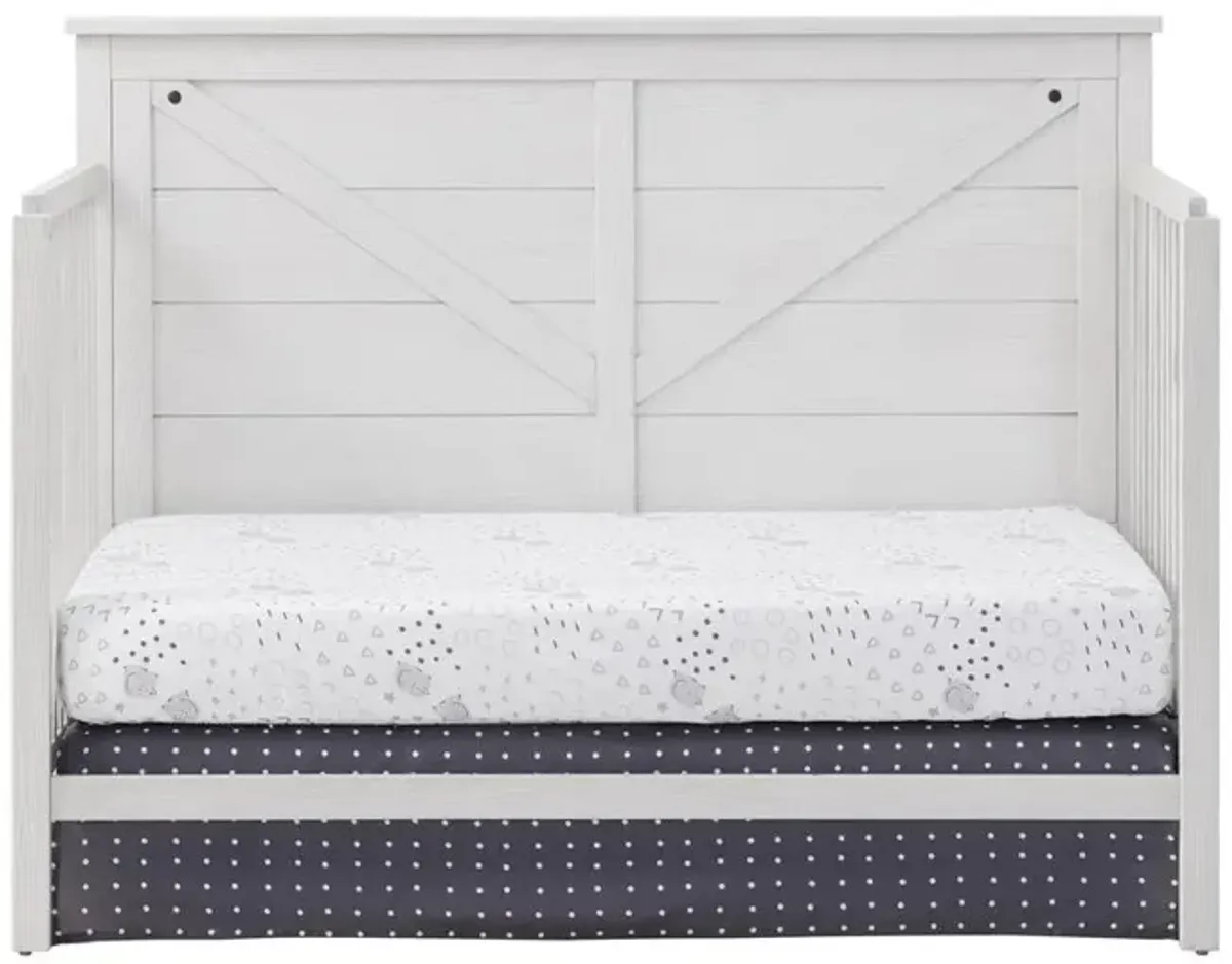 Oxford Baby Montauk 4 In 1 Crib Barn White