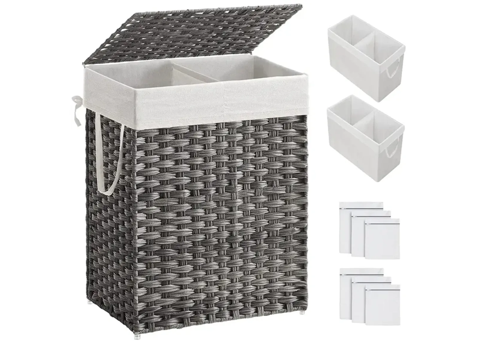 Laundry Hamper Durable and Stylish Design for Convenient Sorting