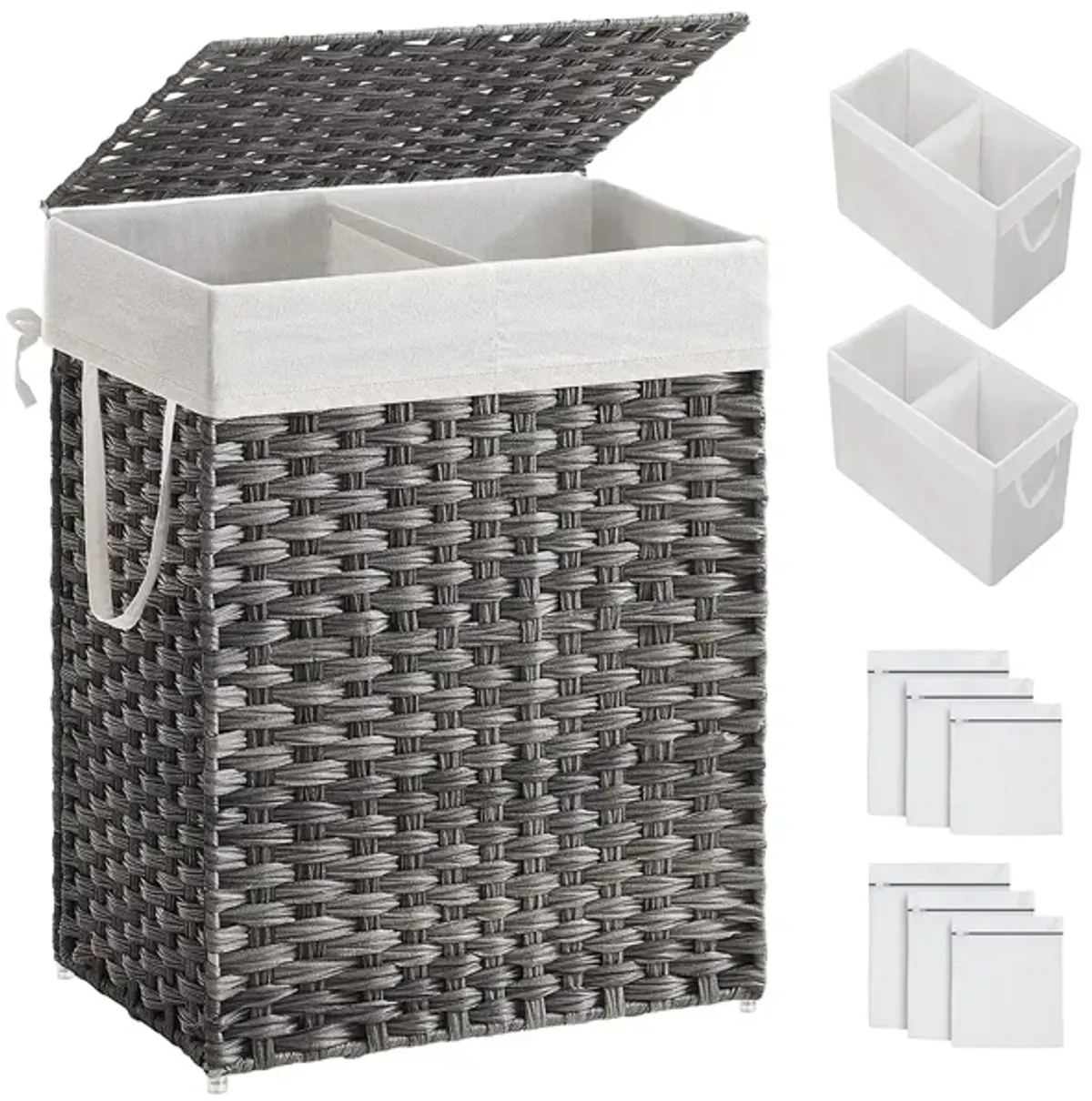 Laundry Hamper Durable and Stylish Design for Convenient Sorting