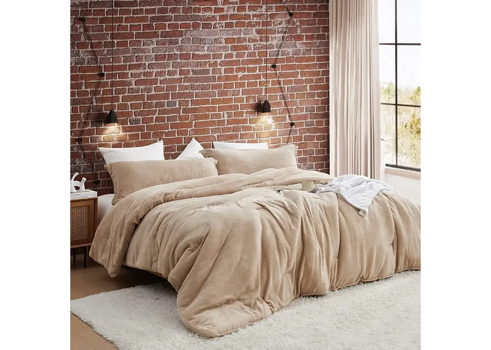 Git Cozy - Coma Inducer Oversized Comforter - Warm Taupe