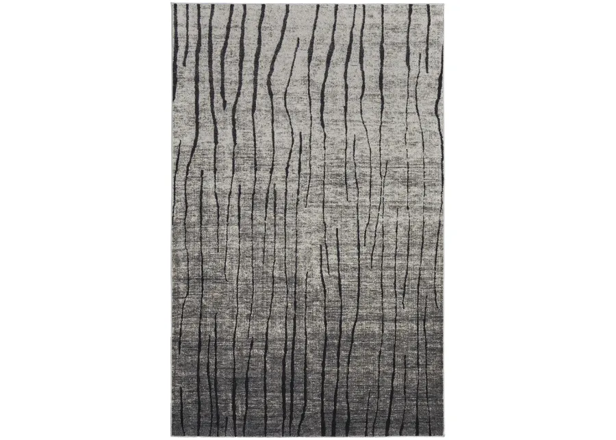 Kano 39LIF Gray/Black/Taupe 2'2" x 3' Rug