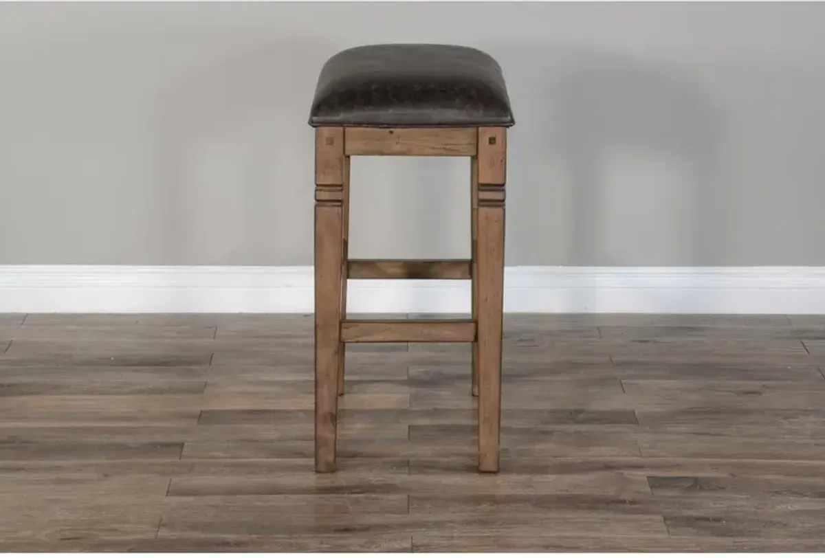 Sunny Designs Bar Backless Stool, Cushion Seat