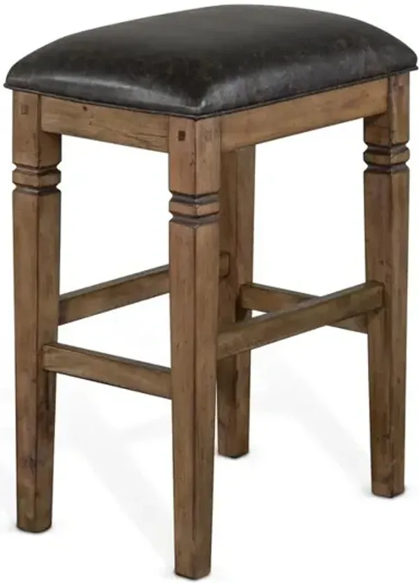 Sunny Designs Bar Backless Stool, Cushion Seat