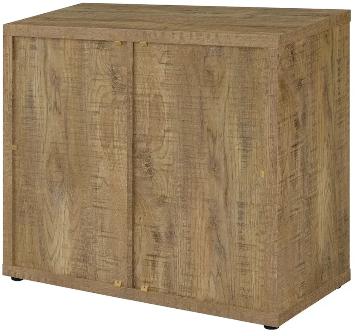 Coaster Pepita 2-door Engineered Wood Accent Cabinet Mango Brown