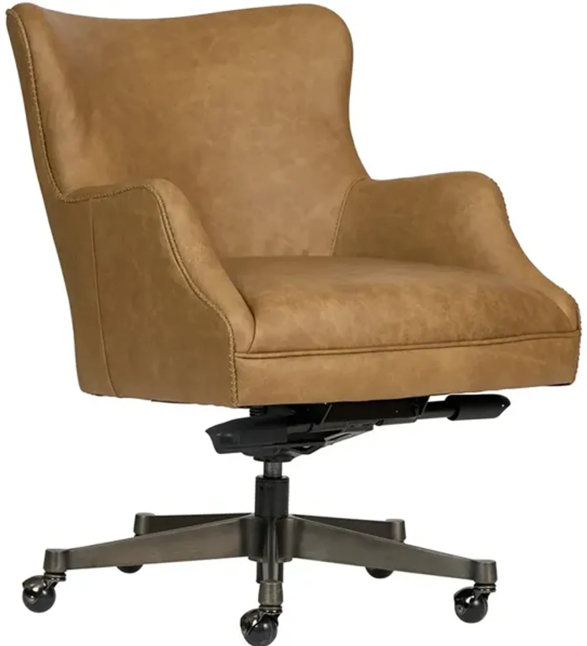 Blake Caramel Leather Desk Chair