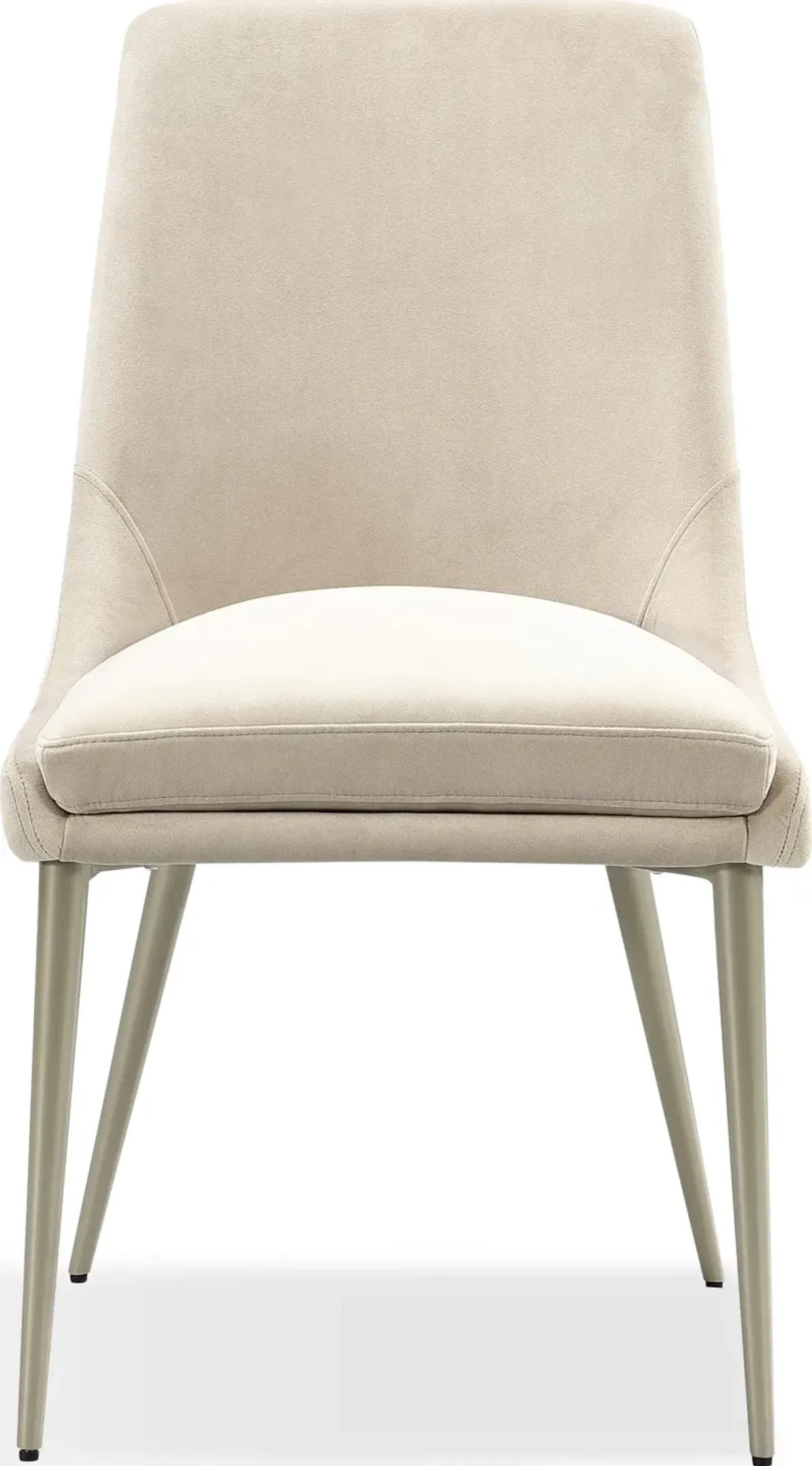 Winston Upholstered Metal Leg Dining Chair