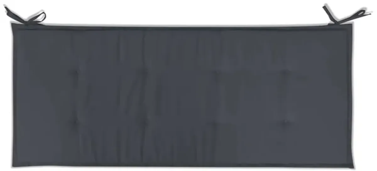 vidaXL Garden Bench Cushion Anthracite 47.2"x19.7"x1.18"