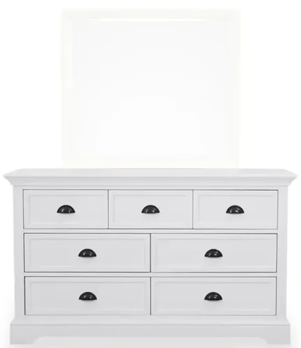 Tamarack 7-Drawer Dresser in White