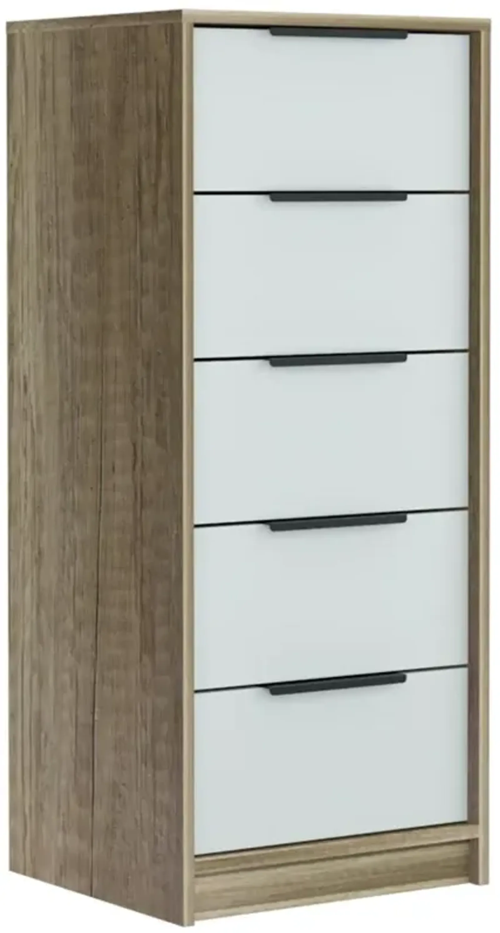 Egeo 5 Drawer Dresser White