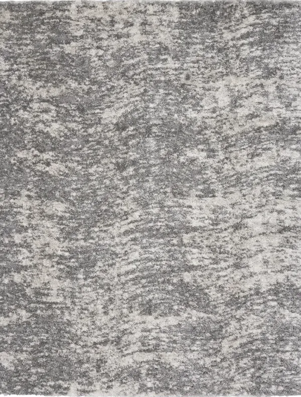 Dreamy Shag DRS04 Charcoal/Gray 7'10" x 9'10" Rug