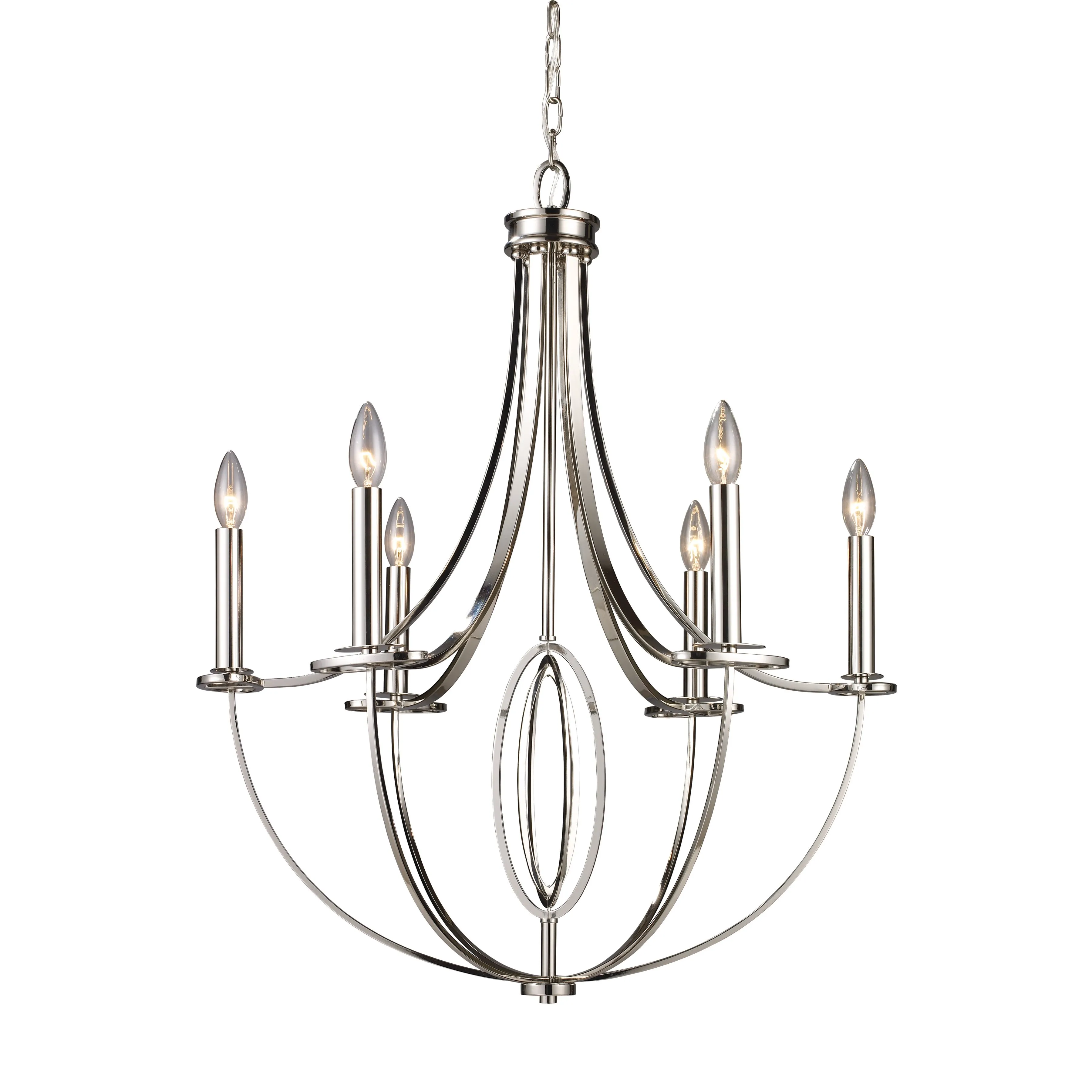 Dione 25'' Wide 6-Light Chandelier