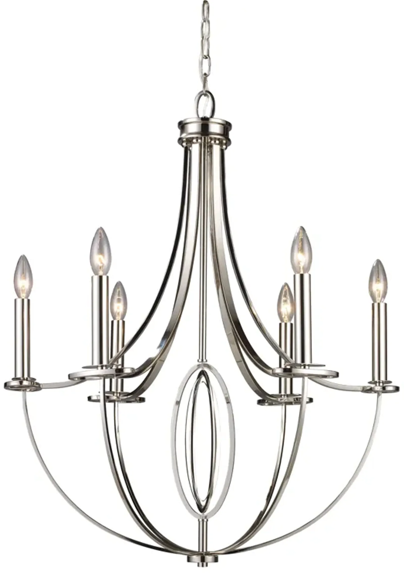 Dione 25'' Wide 6-Light Chandelier