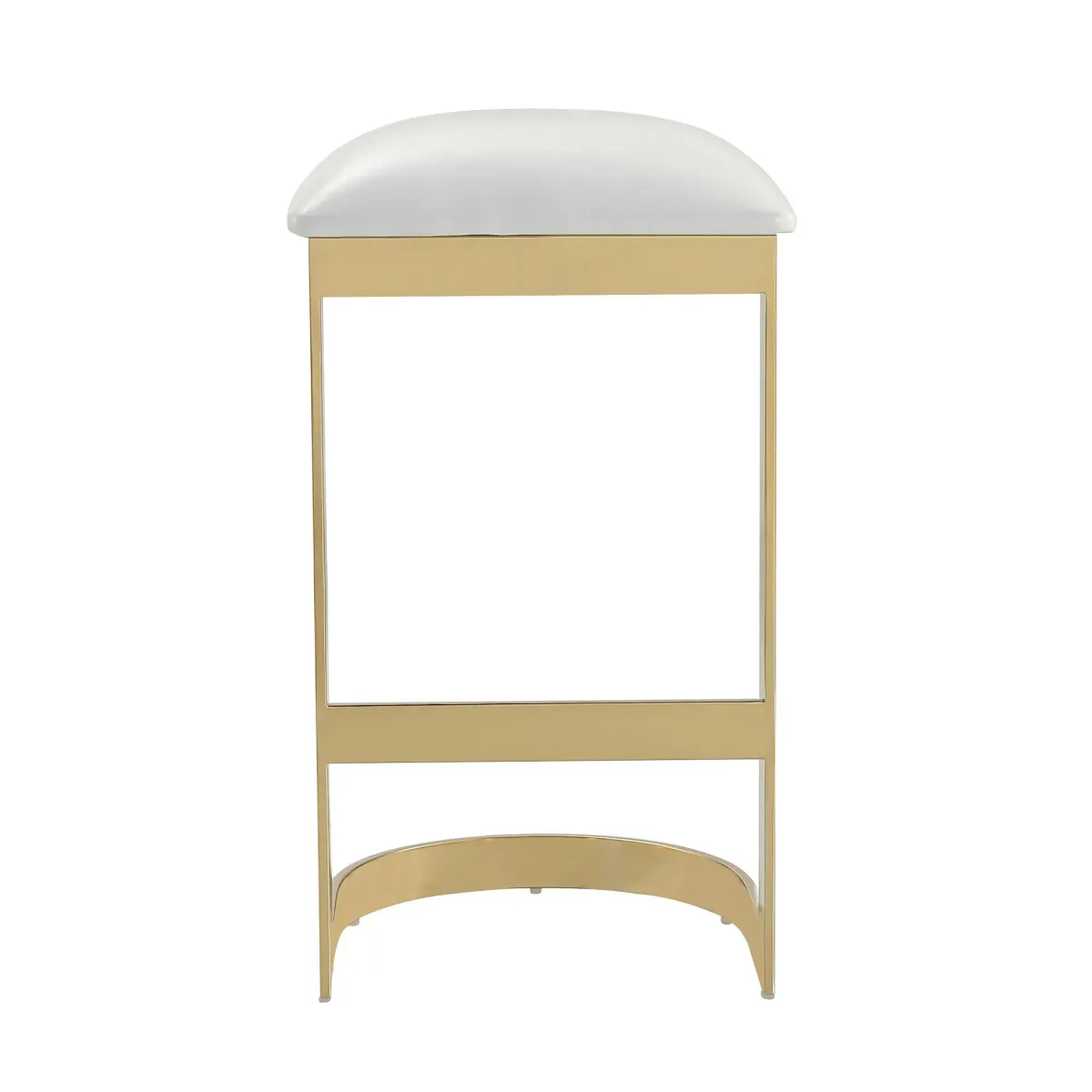 Aura White Bar Stools (Set of 3)