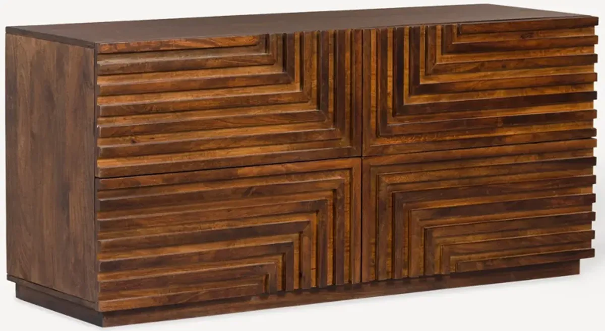 Maze Wood Low Dresser