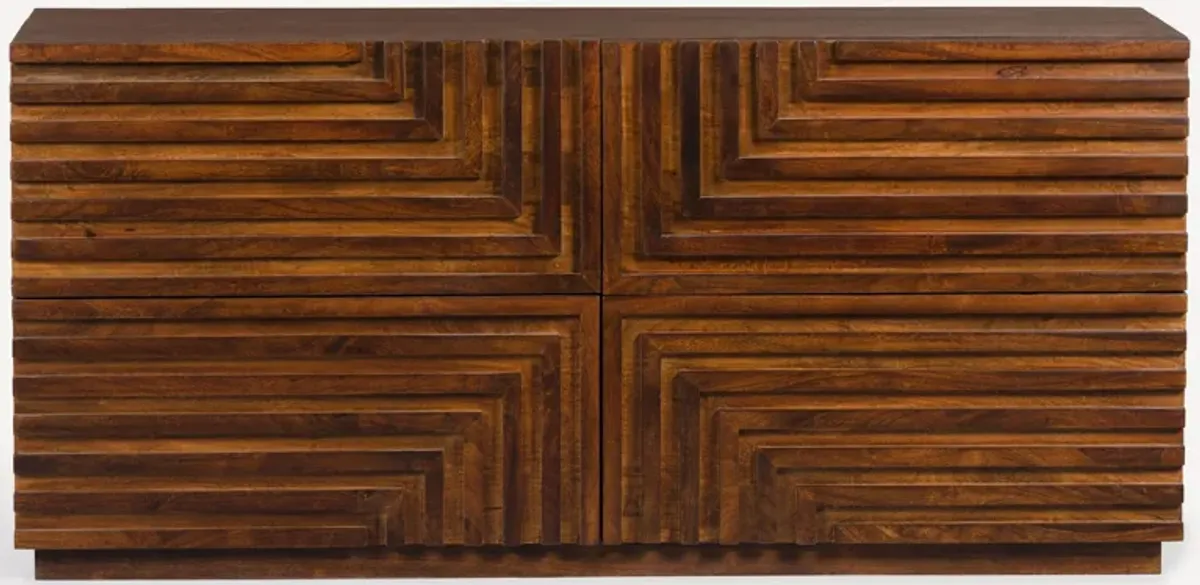 Maze Wood Low Dresser