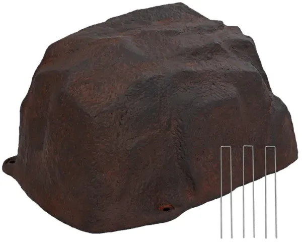 Sunnydaze Polyresin Low-Profile Landscape Rock with Stakes
