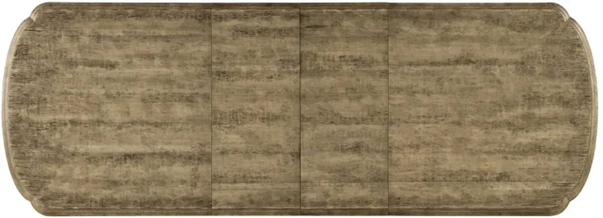 La Grange Le Vieux 86in Double Pedestal Table w/2-18in Leaves