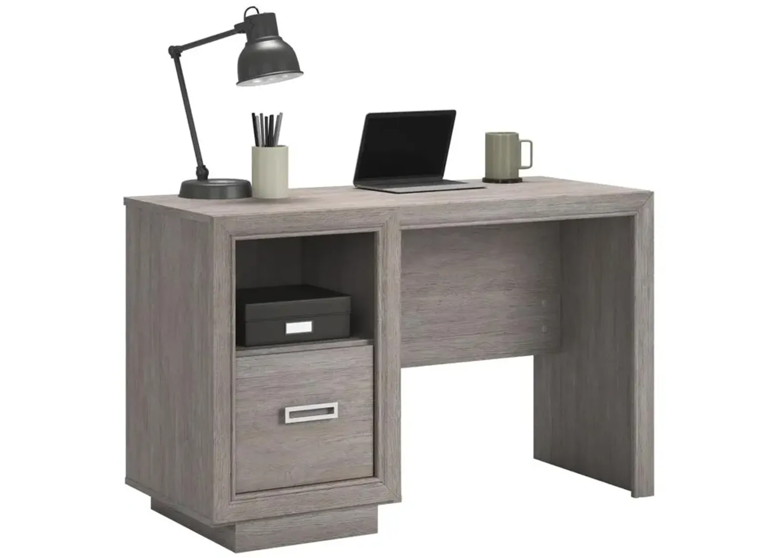 Sauder Hayes Garden Desk in Ashen Oak