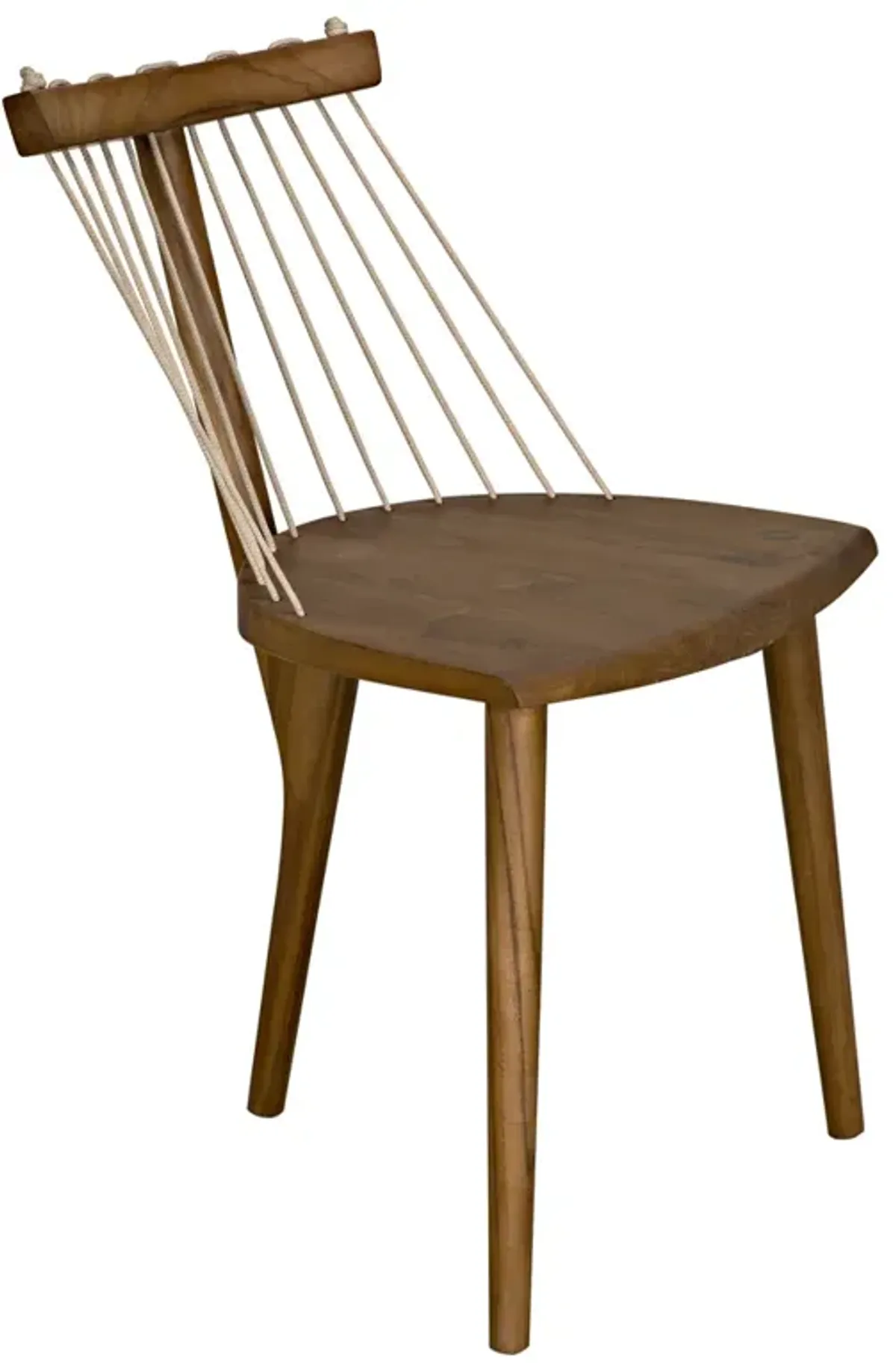 Lino Chair, Teak with Rope