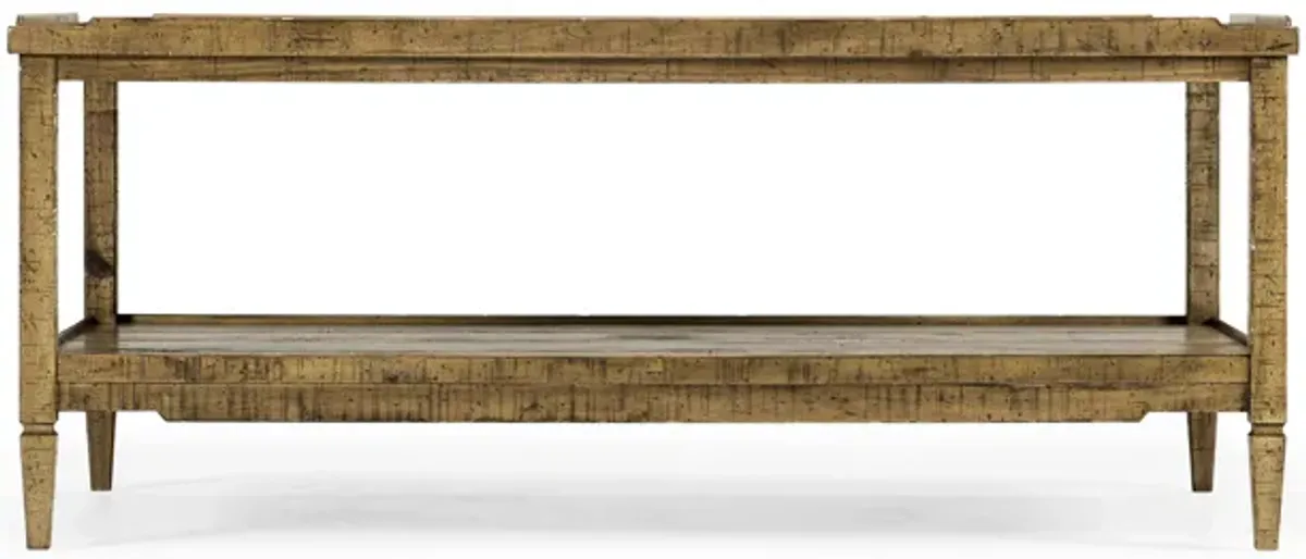 Country Driftwood Cocktail Table