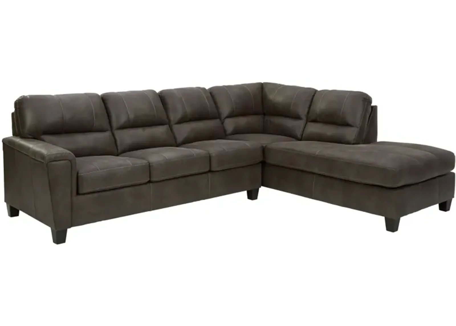 Navi Smoke 2-Piece Sectional