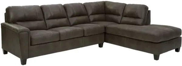 Navi Smoke 2-Piece Sectional