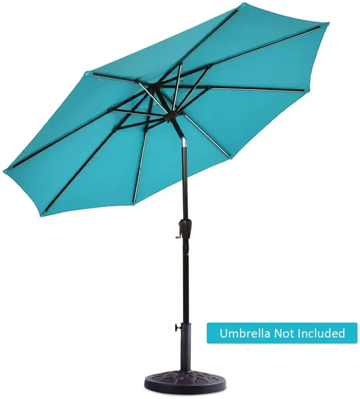 30lbs 18 Inches Heavy Duty Outdoor Patio Market Umbrella Base