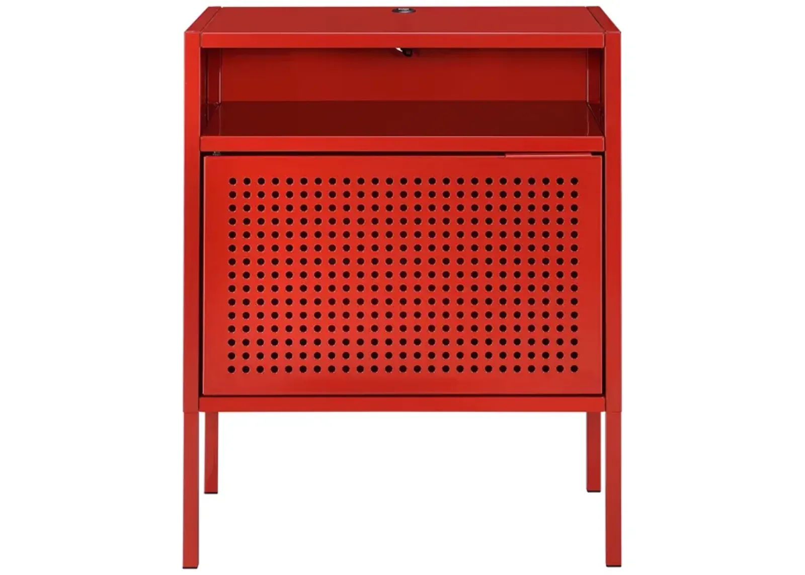 Gemma Nightstand in Red