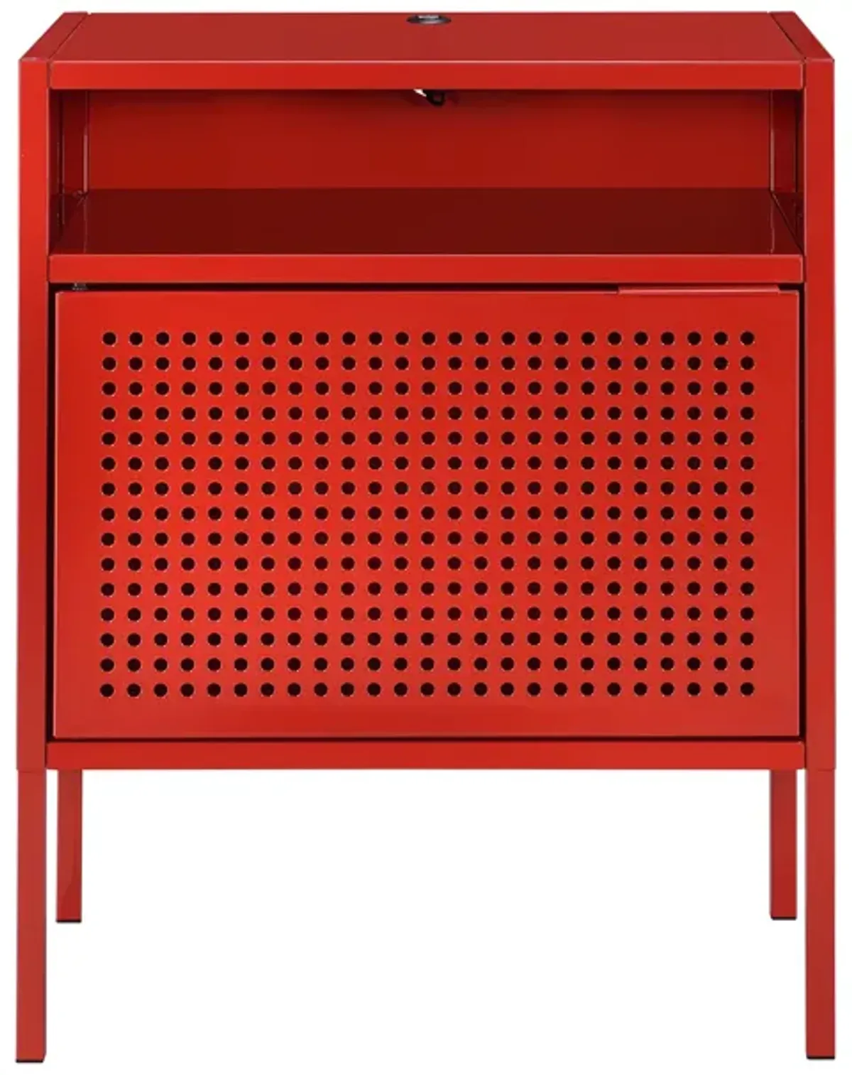 Gemma Nightstand in Red