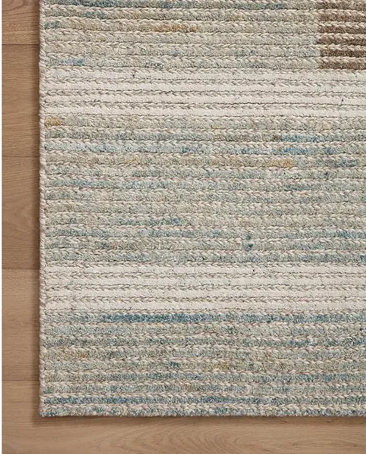 Stiles STI-02 Tobacco / Lagoon 2''6" x 9''9" Rug by