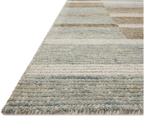 Stiles STI-02 Tobacco / Lagoon 2''6" x 9''9" Rug by