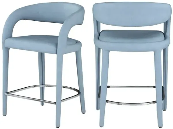 Meridian Furniture Sylvester Vegan Leather Stool