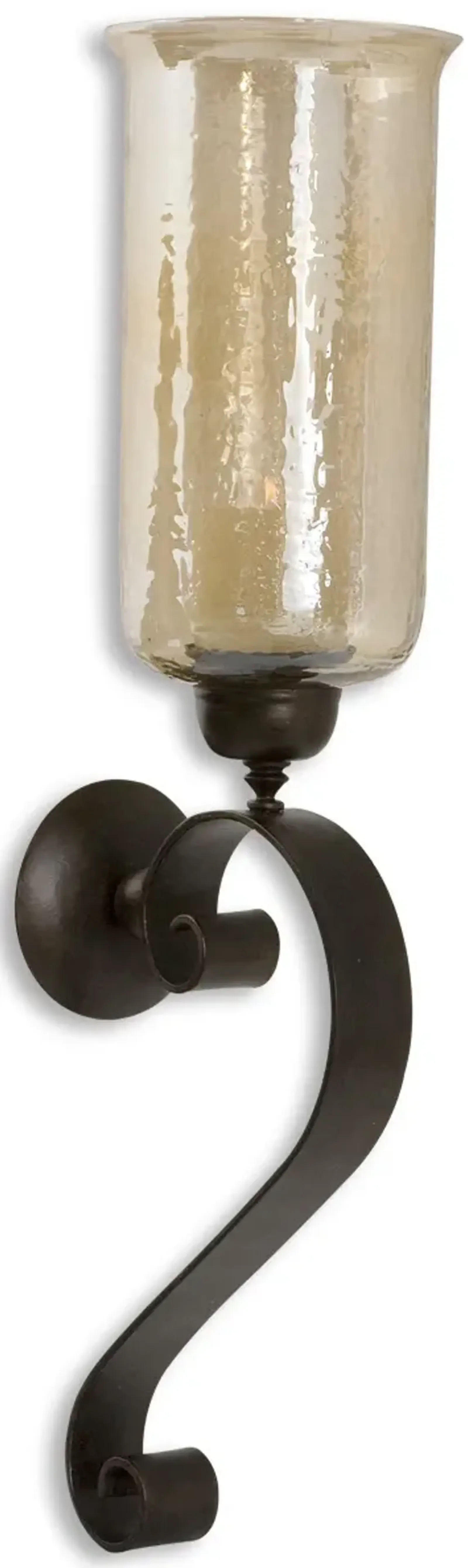 Uttermost Joselyn Bronze Candle Wall Sconce