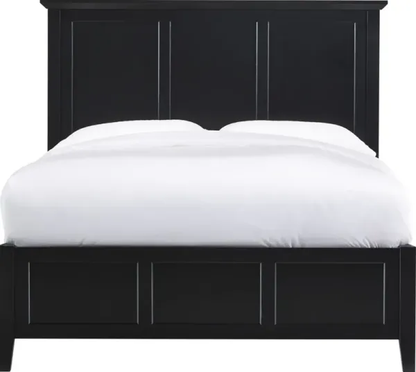 Paragon Full-size Four Drawer Storage Bed in Black