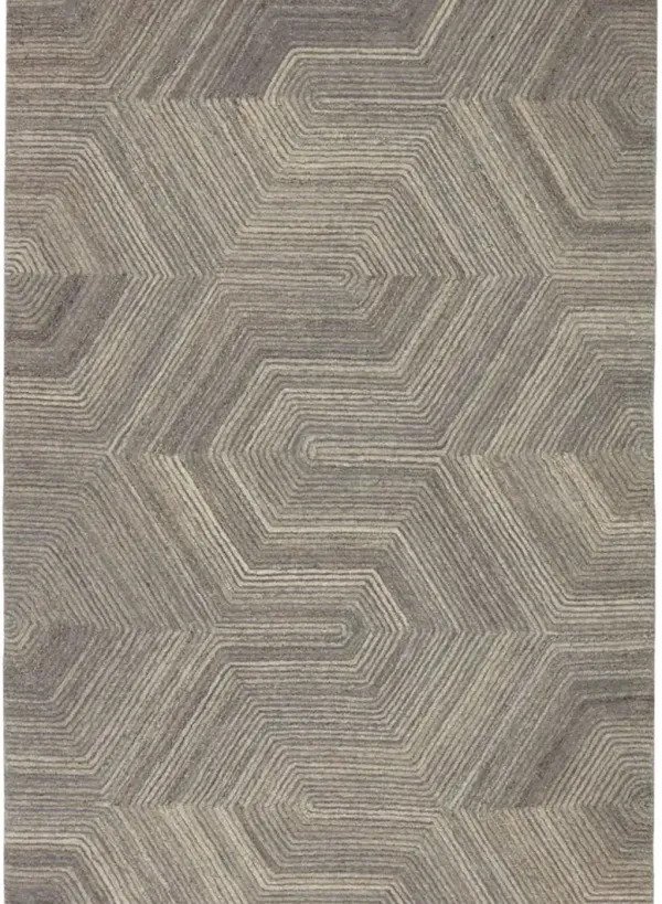 Pathwaysbyverde Home Rome Gray 5' x 8' Rug