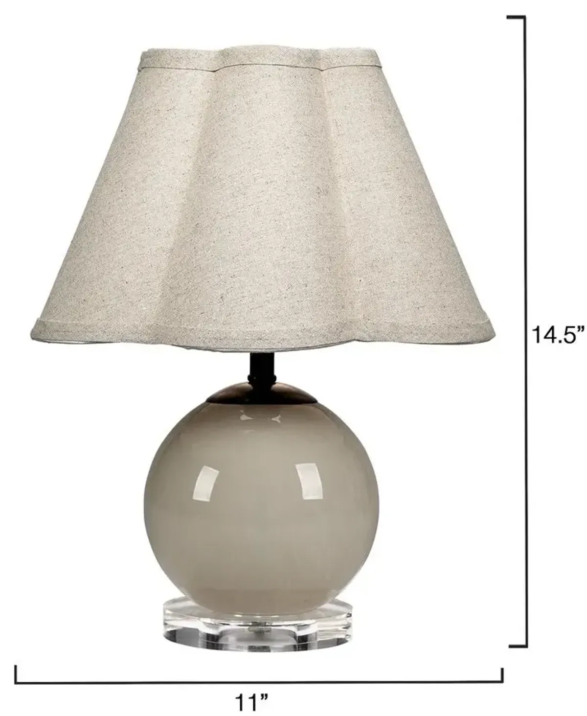 Dottie Table Lamp, Taupe