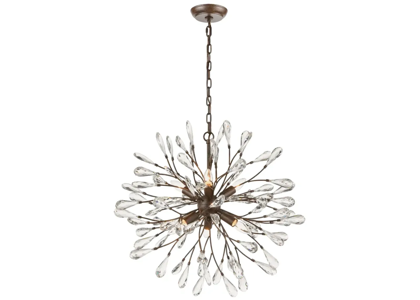 Crislett 25'' Wide 6-Light Chandelier