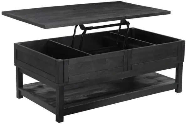 Surat Lift Top Coffee Table Black