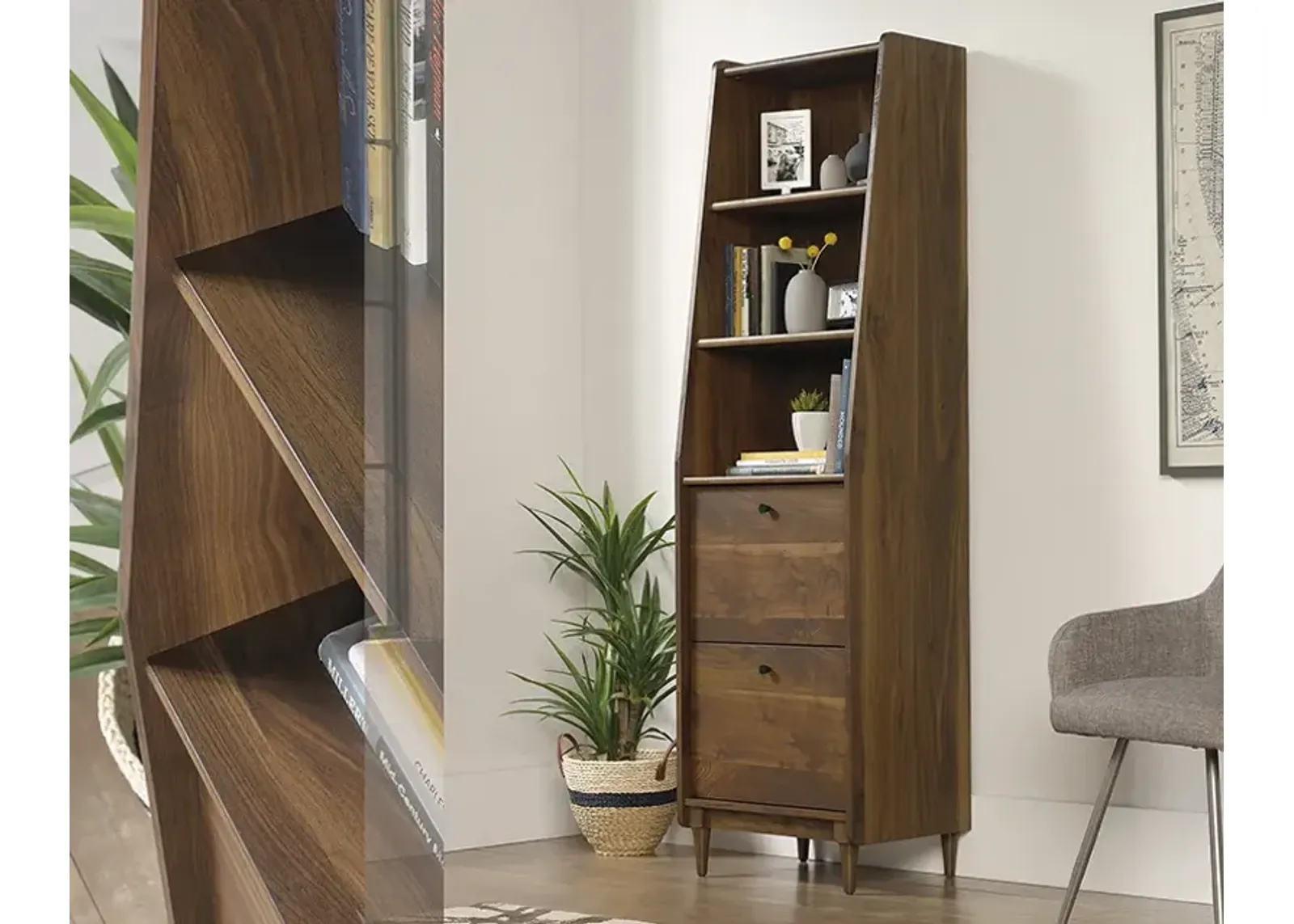 Harvey Park Narrow Bookcase