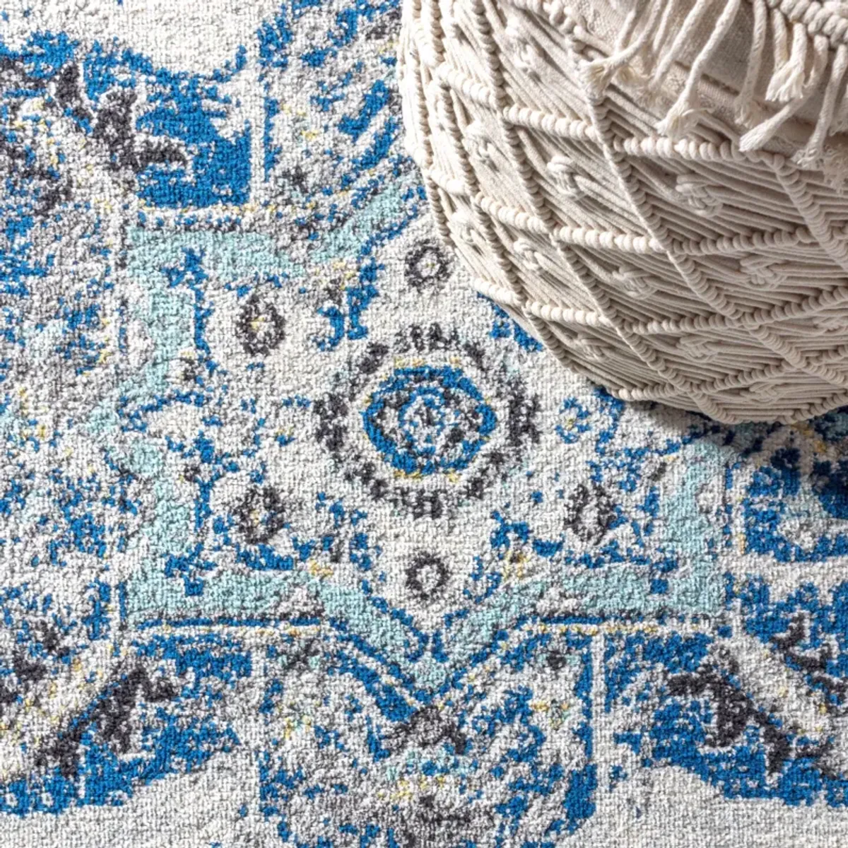 Ashley Modern Persian Boho Vintage Medallion Area Rug