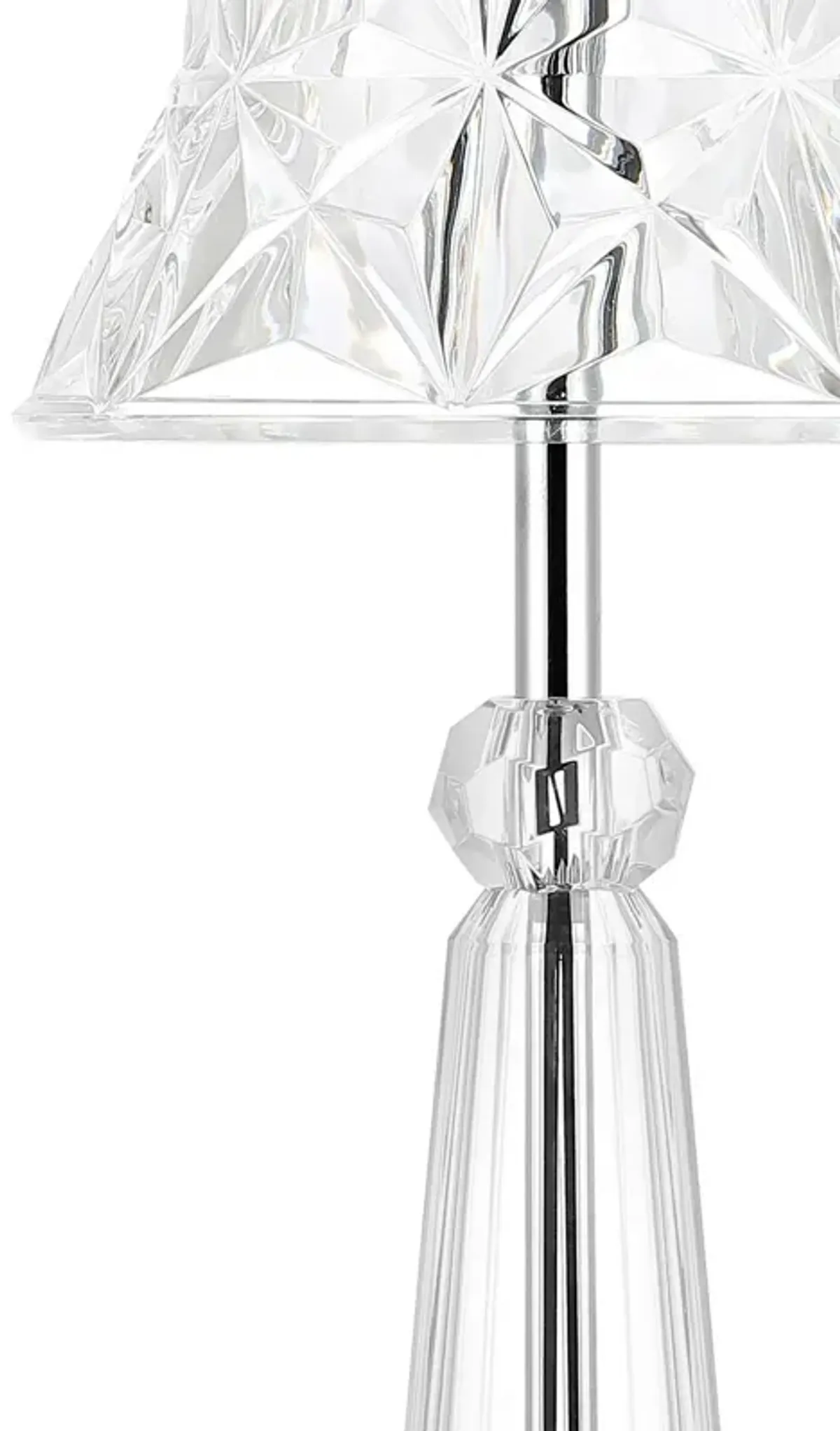 Madelyn Bohemian Classic Acrylic Rechargeable Integrated Portable LED Table Lamp