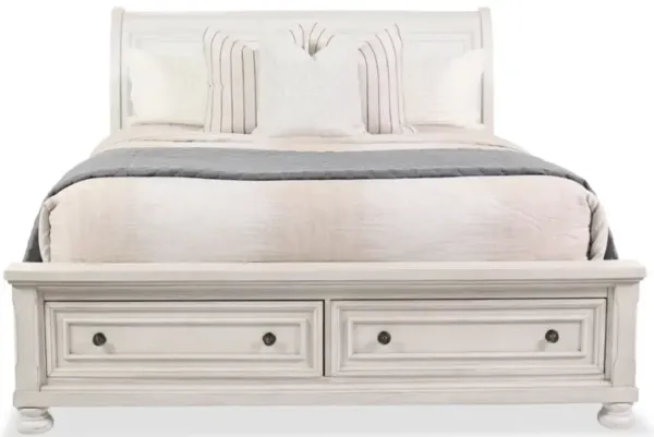 Robbinsdale Queen Sleigh Storage Bed