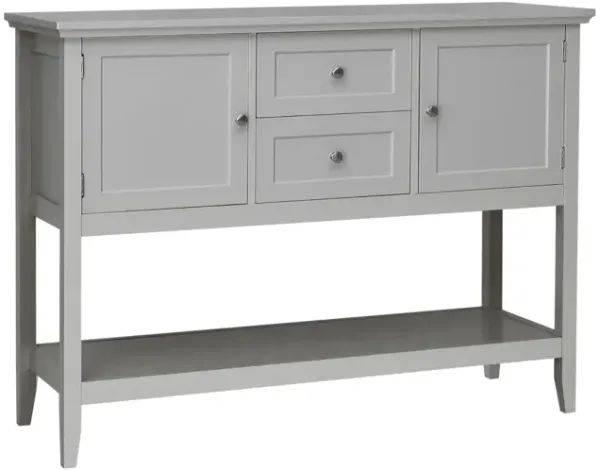 Wooden Sideboard Buffet Console Table with Drawers and Storage