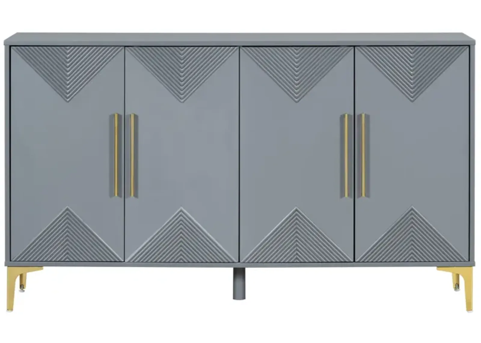 Merax Four-Door Cabinet  Storage Sideboard