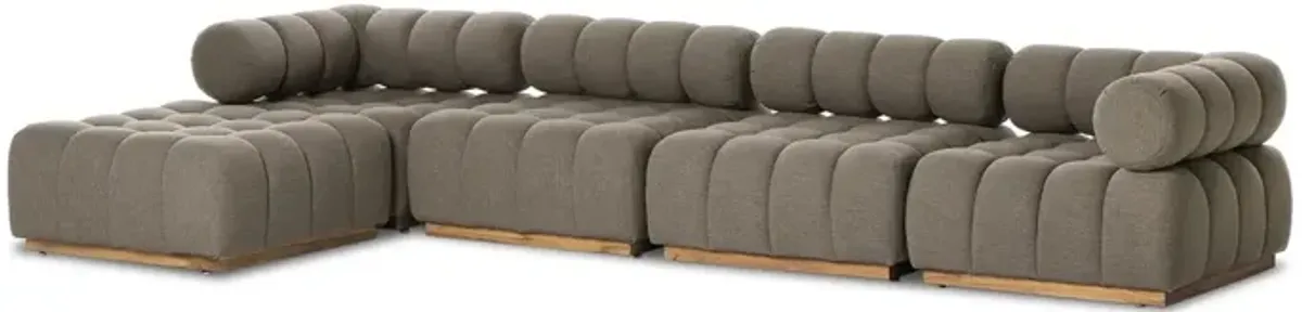 Roma Outdoor 4-Piece Sectional