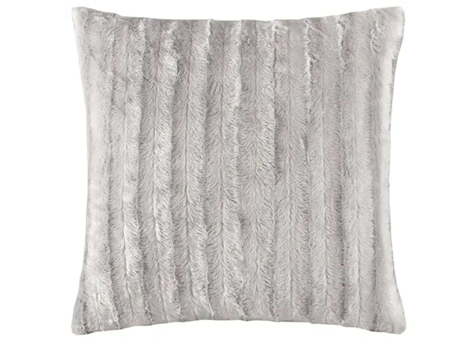 Gracie Mills Wilfred Faux Fur Square Pillow